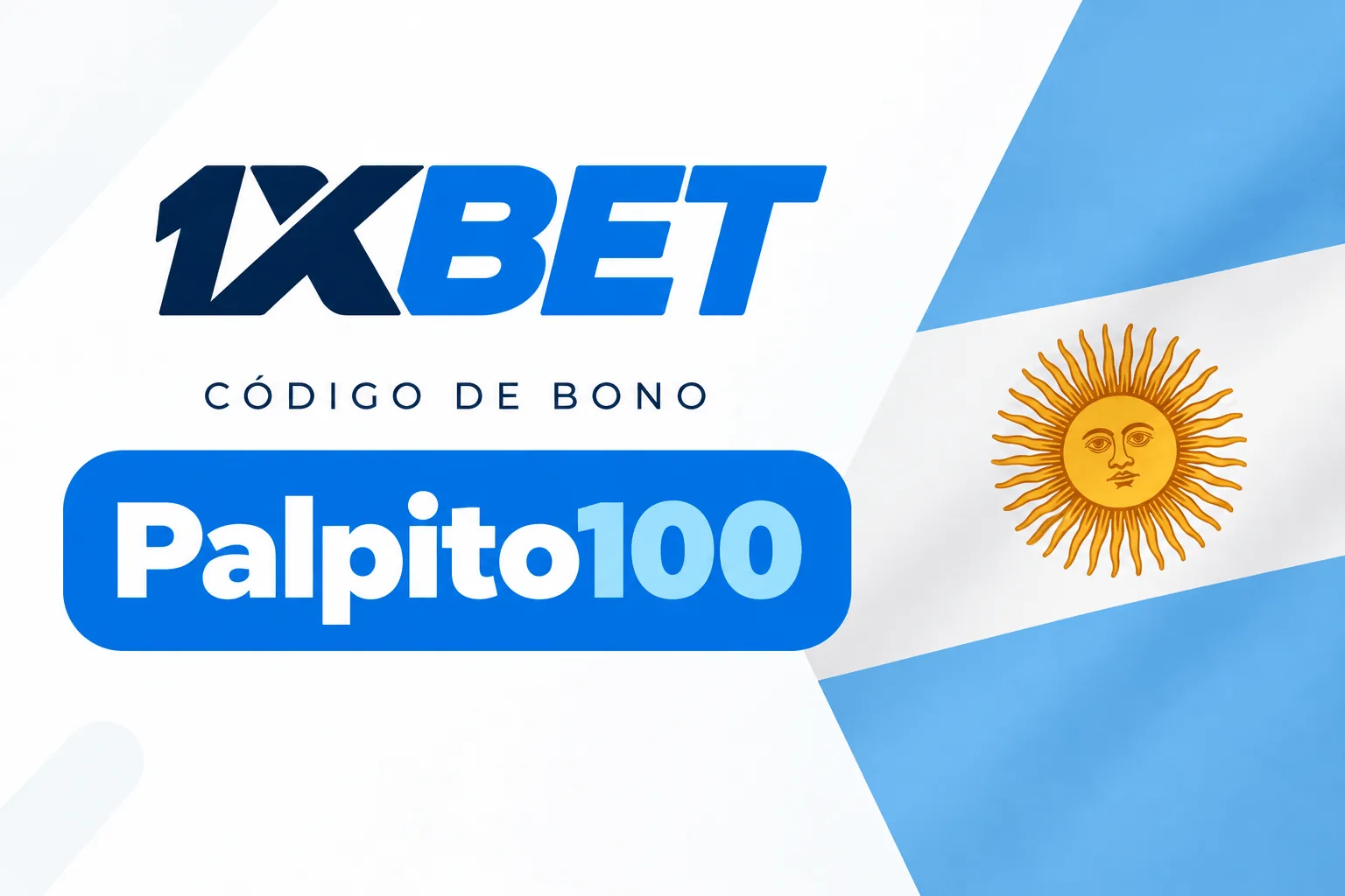 Código Palpito100 de 1xBet para registrarse desde el celular